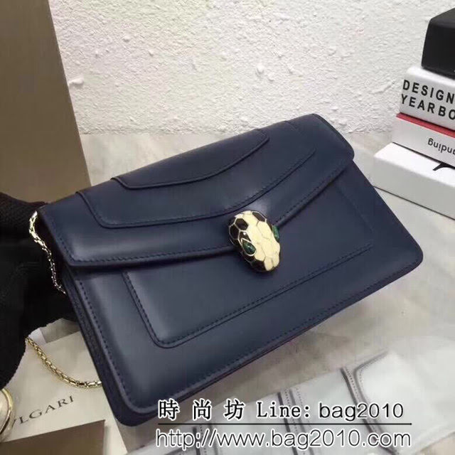 BVLGARI寶格麗 進口牛皮系列 時尚百搭 單肩斜挎包 39174 FYD1142